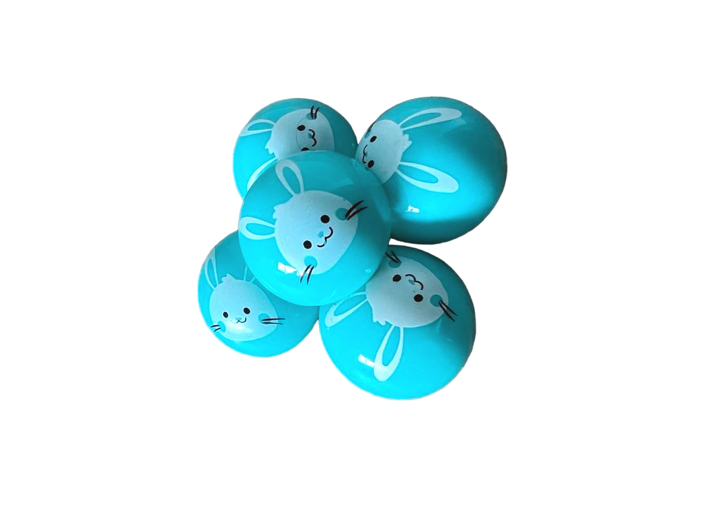 Rabbit pullback racing car - pack of 5
