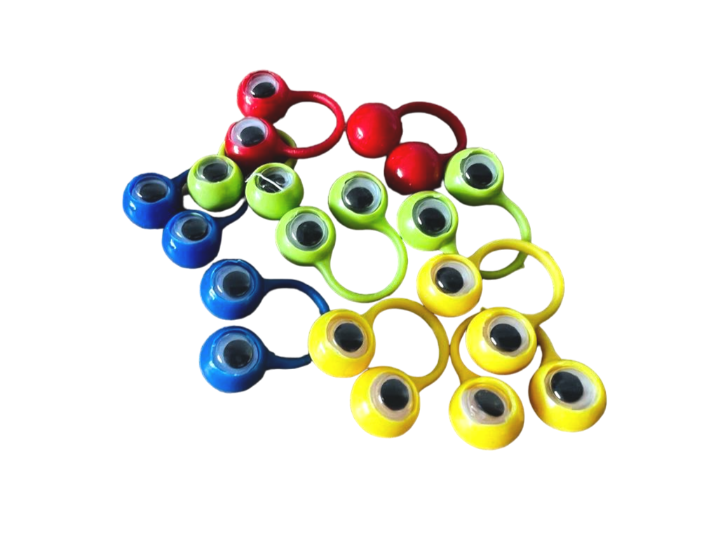 10 Eye finger puppets