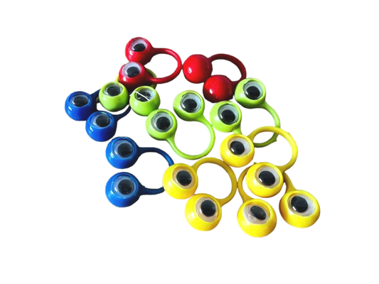 10 Eye finger puppets