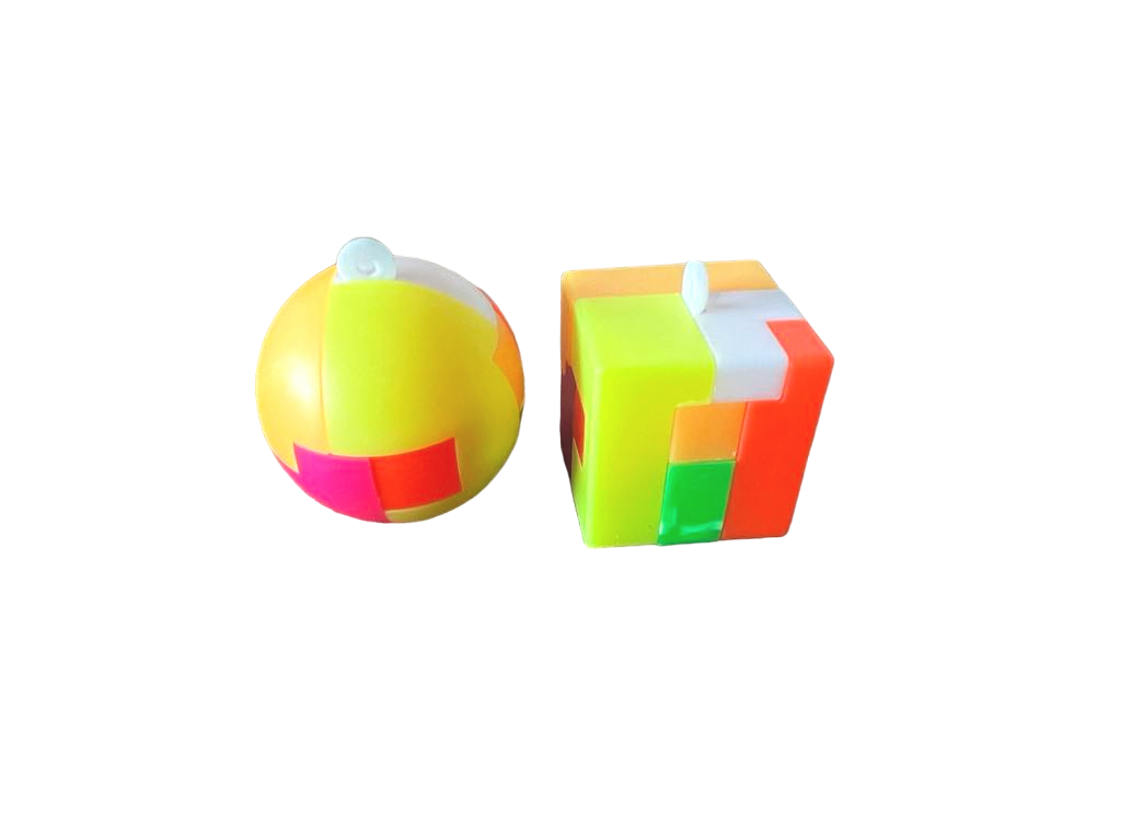 Brain Teaser Puzzle Cube and Cricle