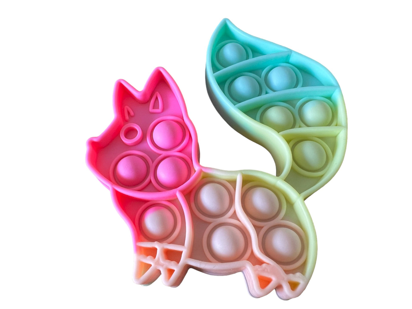 Pop it fidget toy- Squirrel shape