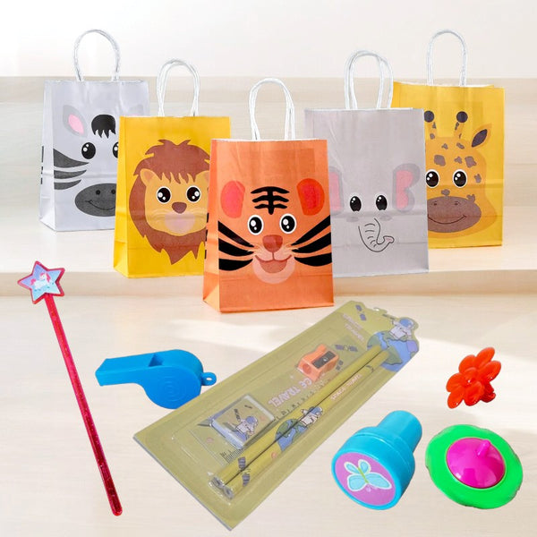 Pre Filled Party Bag for Kids - 6 items in each ready made favour bags ...