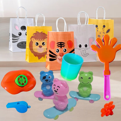 Kids Party Loot Bags - Prefilled Party Favour - Skate fun - 6 items included