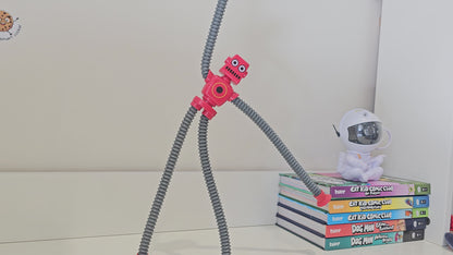 Pre Filled Party Bag for Kids - Stretchy robot  and other 5 items included