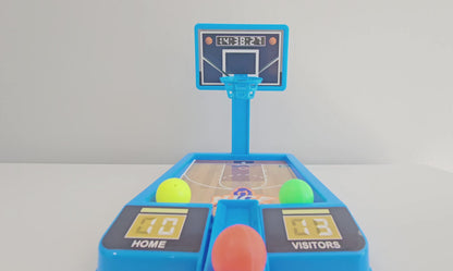 watch a video of tabletop basketball game